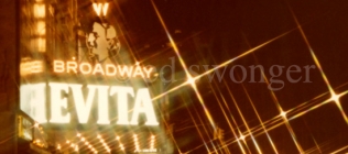 Evita Marquee, Broadway