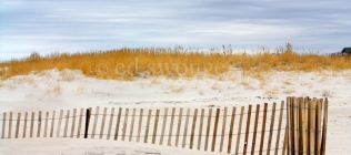 Lido Beach Dunes and Clouds