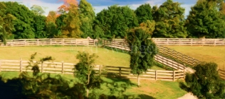 NY Farm and Rail Fence Enhanced