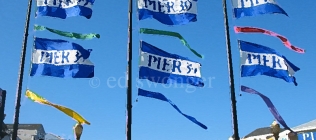 Pier 39 Flags Enhanced