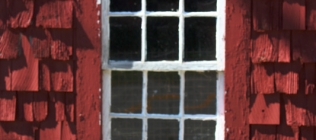 Red Barn Window
