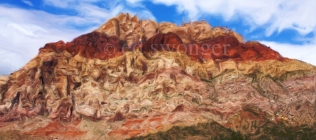 Red Rock Mountain #1 Enhanced
