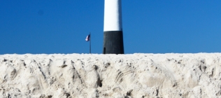 Robert Moses Sand Wall and Lighthouse
