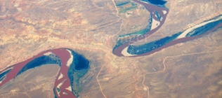 Snaking River from Sky #2