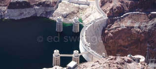 Hoover Dam Aerial