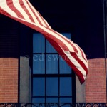 Boston Balcony and Flag