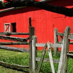 Bright Red Barn