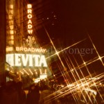 Evita Marquee, Broadway