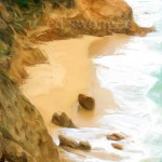 California Coast Rocks #1 Enhanced