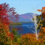 Lake Winnipesaukee and Fall Foliage Enhanced