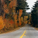 NH Road in Fall Enhanced