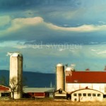 PA Farm and Dark Clouds Enhanced