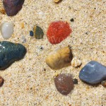 Pebbles in Sand