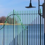 Playland Lamp and Fence