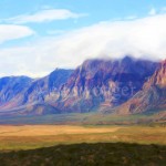 Red Rock Canyon Mountains #1 Enhanced