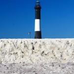 Robert Moses Sand Wall and Lighthouse