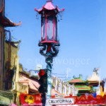 Chinatown Lamppost Enhanced