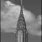 Chrysler Building Spire - Black & White