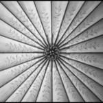 Decorative Ceiling Pattern - Black & White