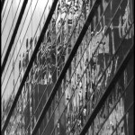 Midtown Reflection - Black & White