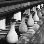 Old Westbury Balustrade - Black & White