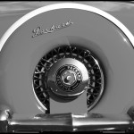 1951 Packard Spare - Black & White